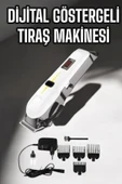 SAYARMARKT HK700 Tıraş Makinesi - Ergonomik Tasarım, Dijital Gösterge, Dayanıklı Batarya - 1