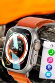 HEPSİCEPTE Geniş Ekranlı & Suya Dayanıklı S8 Ultra 3 Kordonlu Akıllı Saat - 1