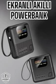 SAYARMARKT 10.000 mAh Powerbank Akıllı Saat Özellikli Şarj Cihazı - 3