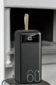 SAYARMARKT 60.000 mAh Powerbank 4 USB Çıkışlı Hafif, Şık ve Dayanıklı Model - 1