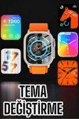 HEPSİCEPTE Geniş Ekranlı & Suya Dayanıklı S8 Ultra 3 Kordonlu Akıllı Saat - 5