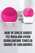 SAYARMARKT Tüm Cilt Tipleri İçin Yüz Temizleme ve Masaj Aleti Kan Dolaşımını Destekler - 4