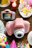 SAYARMARKT Çocuklar İçin 8MP HD USB Şarjlı Kamera - 1