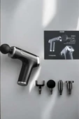SAYARMARKT Kablosuz 4 Başlıklı Şarjlı Darbeli Masaj Aleti Derin Doku Etkisi - 2