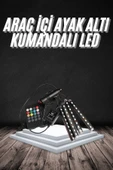 SAYARMARKT Kumandalı Araç İçi 12’li Şerit LED - 2