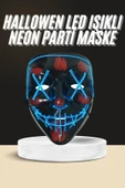 SAYARMARKT LED Neon Maske Gece Partileri İçin - 2