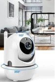 SAYARMARKT 360 Dönebilen Gece Görüşlü Masa Üstü HD Kamera - 3