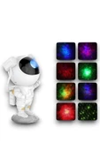 SAYARMARKT iOS ve Android Uyumlu Şarjlı Hoparlör - Astronot Lamba Spikerli - 4
