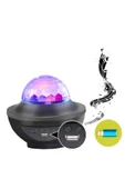ASTRALTECH iOS ve Android Uyumlu Şarjlı Hoparlör - X Y 918 LED Projeksiyon - 4