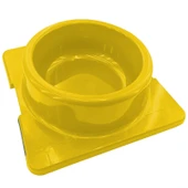8567 Büyük Irk Mama Kabı Sarı - 1