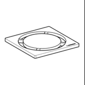 Geberit Yer Süzgeci Izgarası Dairesel 8x8 154.311.00.1 - 4