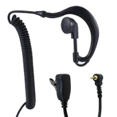 Ayt Aselsan JD-EHM50 Uyumlu Arkalıklı Ear Hook Kulaklık Mikrofonlu Telsiz Kulaklığı - 1