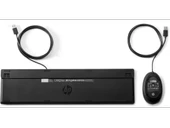 HP 320MK Kablolu Klavye Mouse Seti Türkçe Siyah 9SR36AA - 3