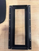 Netodak Metal Diafon Metal Kapı Zili Koruyucu Zil Paneli Antrasit 12x32x3 - 1