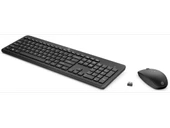 HP 235 Kablosuz Klavye Mouse Seti Türkçe Siyah 1Y4D0UT - 2