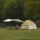 Naturehike Ango ES60 Gölgelikli Otomatik Kurulum Kamp Çadırı Thorn Yellow - Standart - 4