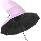 Beluga Tam Otomatik UV Korumalı Şemsiye ( Tek Tuşla Aç / Kapat ) Pembe - 3