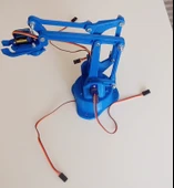 Arduino Robot Kol Kiti 3D Baskı Birleşmiş Halde Robot Kol - 5