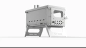 Hot Tent Inox Stove Portable Katlanabilir Kamp Sobası - 2