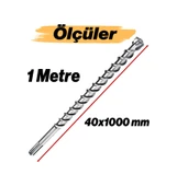 Gfb 2133 Sds Max 4 Elmaslı Matkap Ucu 40 x 1000 mm thumbnail 2