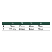 İto Kilit Alüminyum Kapı Kilitleri 156e/25 254/62k, Barelli Silindir Tp - 3