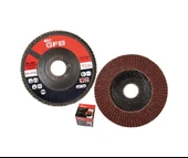 Gfb 10 Adet Alüminyum Flap Disk Zımpara 115 Mm-100 Kum - 2