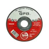 Gfb 2350-1 İnox  Kesici Taş 125 x 1 x 22.23 mm - 50 Adet thumbnail 1