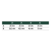 İto Kilit Alüminyum Kapı Kilitleri 156e/25 Silindir Tip - 3