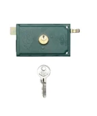 İto Kilit 1170K Tirajlı Kapı Kilitleri Karşılıksız 140 mm , Yeşil thumbnail 1