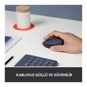 Logitech M170 910-004642 Optik Kablosuz Gri-Siyah Mouse - 4