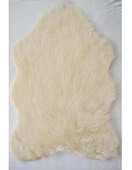 Giz Home Uzun Tüylü Post Halı (100x150)-Krem - 1