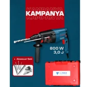Big Power 800 W Kırıcı Delici + Aksesuar ve Sırt Çantası Seti thumbnail 1