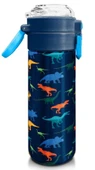 Coral High 500 ml Lacivert Mavi Dinozor Desenli - Erkek Çocuk Paslanmaz Çelik Okul Termosu/Suluk/Matara - 3