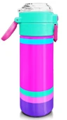 Coral High 500 ml Pipetli ve Direkt İçim Çelik Termos/Matara - Kız Çocuk -  Çok Renkli - 3
