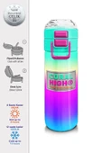 Coral High Kız Çocuk 500 ml Okul ve Günlük Paslanmaz Çelik Termos - Çok Renkli Renk Geçişli - Sızdırmaz - 2