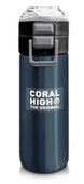 Coral High Çelik Matara Termos/Suluk 31998 - 500ml, Erkek Çocuk - Lacivert Turuncu Çizgili - 1