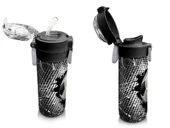 Coral High 500 ml Pipetli ve Direkt İçim Çelik Termos/Matara - Erkek Çocuk -  Futbol Desenli - 4