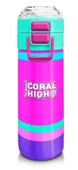 Coral High 500 ml Pipetli ve Direkt İçim Çelik Termos/Matara - Kız Çocuk -  Çok Renkli - 1