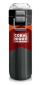 Coral High 500 ml Paslanmaz Çelik Okul Termosu/Suluk/Matara - Erkek Çocuk - Turuncu Bordo Desenli - Sızdırma Yapmaz - 1