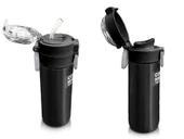 Coral High Erkek Çocuk 500 ml Okul ve Günlük Paslanmaz Çelik Termos - Siyah Yeşil Çizgili Desenli - Sızdırmaz - 4