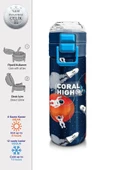 Coral High Çelik Matara Termos/Suluk 31999 - 500ml, Lacivert Mavi Astronot - Erkek Çocuk - 2