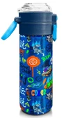 Coral High Erkek Çocuk 500 ml Okul ve Günlük Paslanmaz Çelik Termos - Saks Grafiti Desenli  - Sızdırmaz - 3