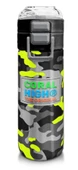 Coral High 500 ml Paslanmaz Çelik Okul Termosu/Suluk/Matara - Erkek Çocuk - Siyah Gri Kamuflaj Desenli - Sızdırma Yapmaz - 1