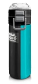 Coral High Erkek Çocuk 500 ml Okul ve Günlük Paslanmaz Çelik Termos - Siyah Yeşil Çizgili Desenli  - Sızdırmaz - 1