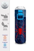 Coral High 500 ml Lacivert Kırmızı Örümcek Desenli - Erkek Çocuk Paslanmaz Çelik Okul Termosu/Suluk/Matara - 2