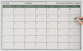 Panda 85X56 Mini Aylık Plan Pan778 - 1