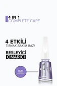 Flormar 4 In 1 Complete Care 4 Yönlü Bakım Sunan Oje Bazı/Tırnak Cilası 000 - 3