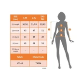 Lucky Life Kadın Askılı V Yakalı önden Düğmeli Leopar Desenli Atlas Ceket thumbnail 10