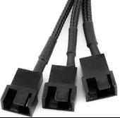 4597 Sata Power To Fan Çevirici 3 Port Y Pin PWM Çoklayıcı Splitter Fan Kablosu - 2