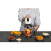 Tefal MasterChop Powelix Maxi 4 Bıçaklı Beyaz Rondo ve Doğrayıcı - 4